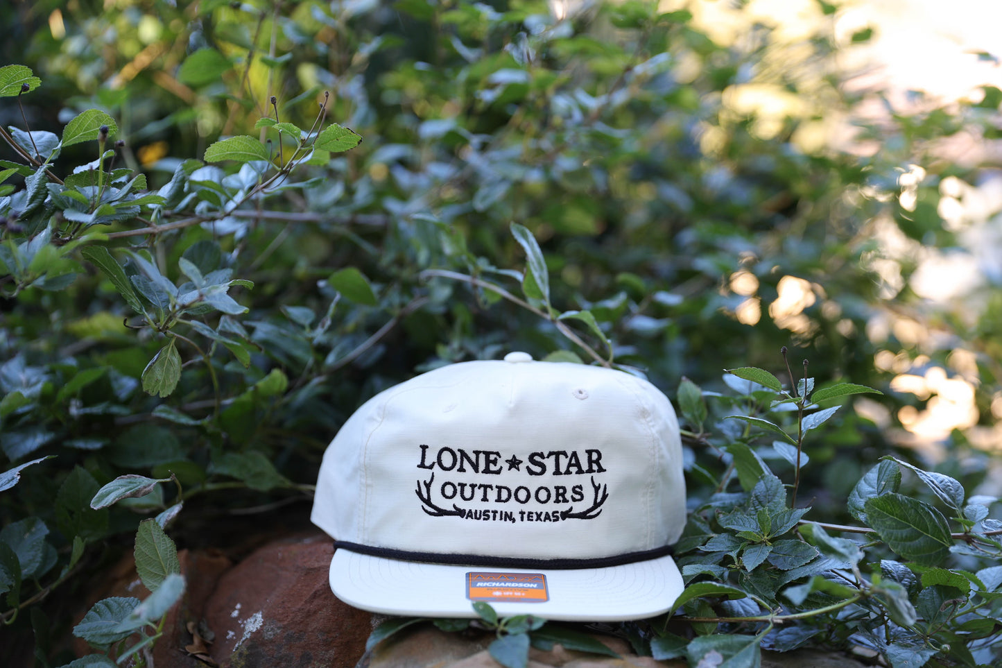 Lone Star Outdoors Antlers - Rope Hat - Birch/Black