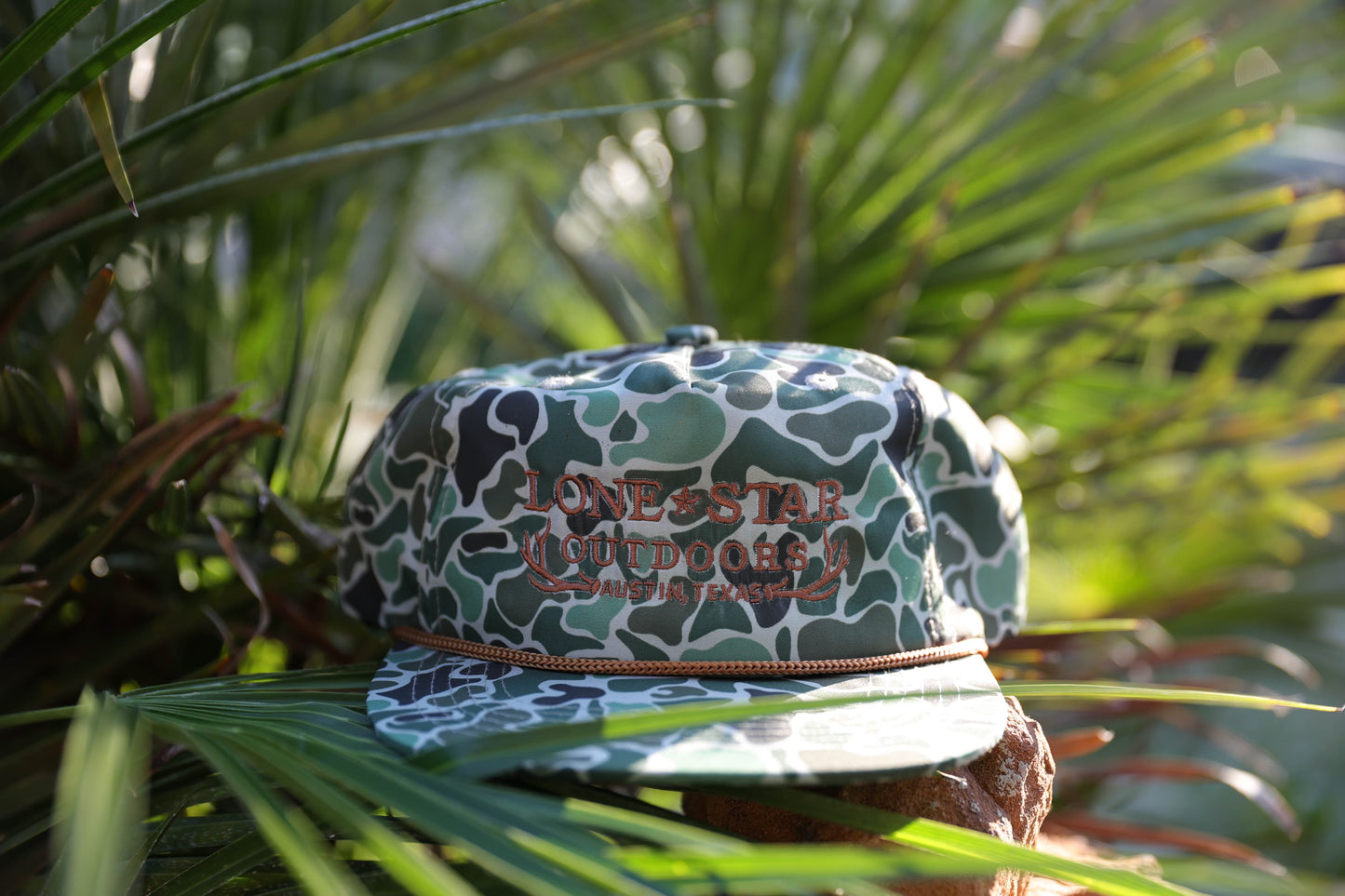 Lone Star Outdoors Antlers Camo/Orange Rope